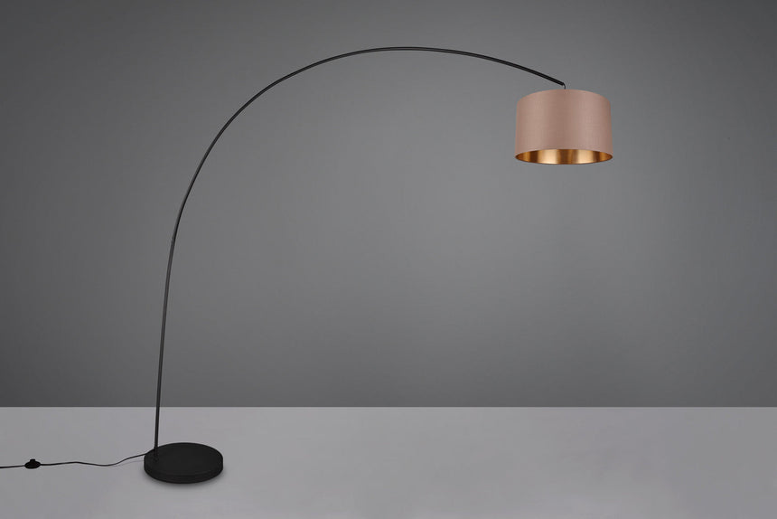 Trio Mansur Taupe metal floor lamp 419200141