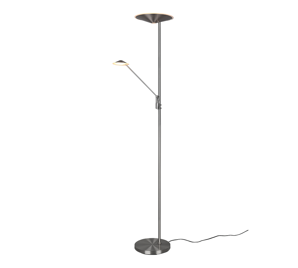 Trio Brantford LED Floor Lamp Grey 425610207