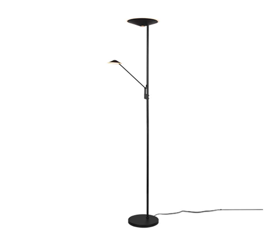 Trio Brantford LED Floor Lamp Black 425610232