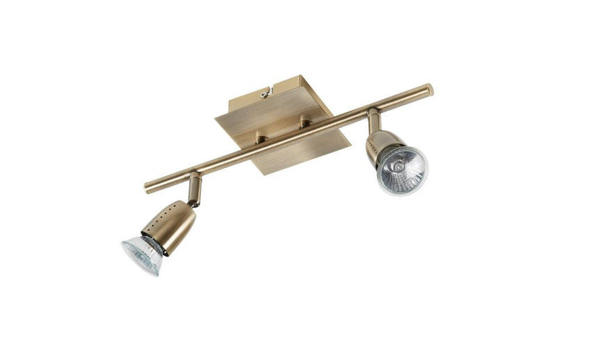 MDC ECCO 554154401 Foco ECCO regleta de 2 focos medalla