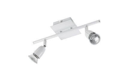 MDC ECCO 554158001 Foco ECCO regleta de 2 focos blanco