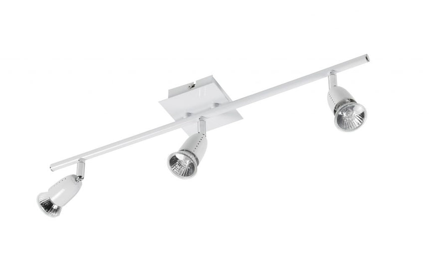 MDC ECCO 554168001 Foco ECCO regleta de 3 focos blanco