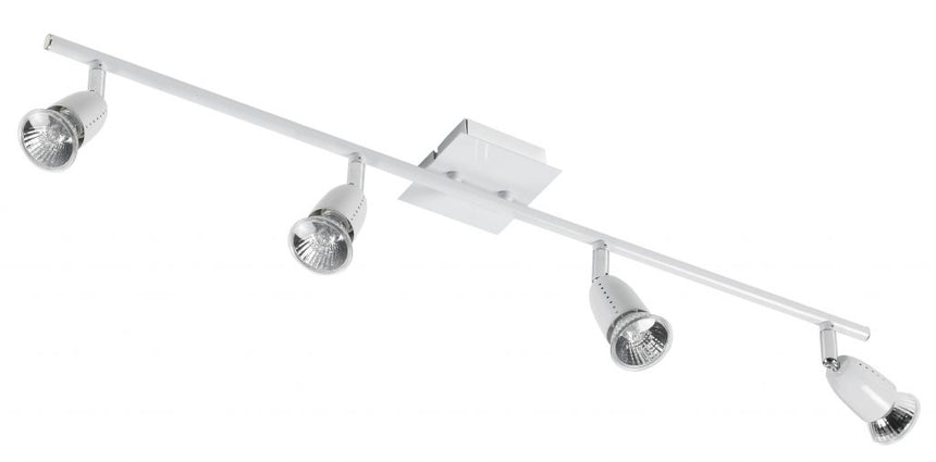 MDC ECCO 554178001 Foco ECCO regleta de 4 focos blanco