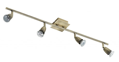 MDC ECCO 554174401 Foco ECCO regleta de 4 focos medalla