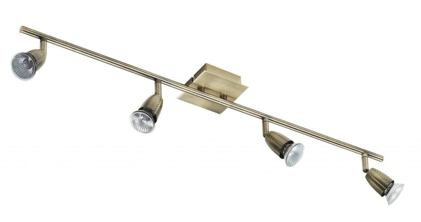 MDC ECCO 554174401 Foco ECCO regleta de 4 focos medalla