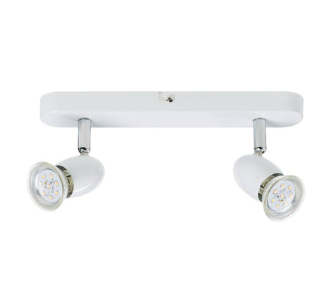 MDC OUVI 570118001 Foco OUVI regleta de 2 focos 5W Blanco