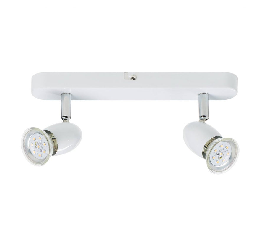 MDC OUVI 570118001 Foco OUVI regleta de 2 focos 5W Blanco