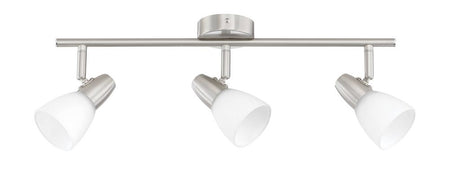 MDC SALSA 576723501 Foco SALSA regleta de 3 focos cromo mate