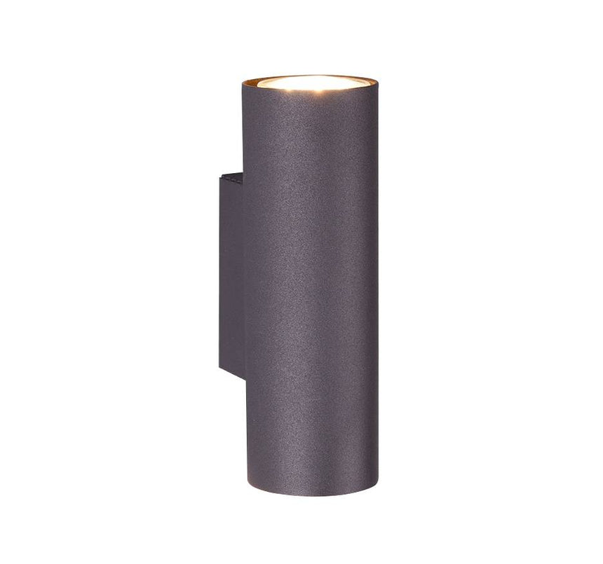 Trio Marley Aplique de pared de metal estera negra 212400232