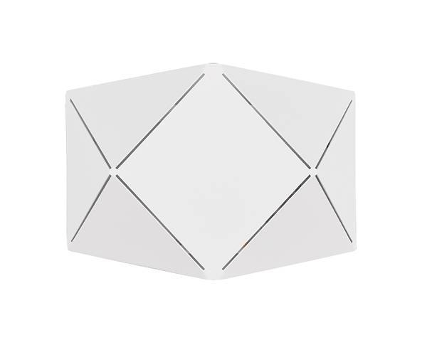 Trio Zandor 223510131 Aplique blanco mate