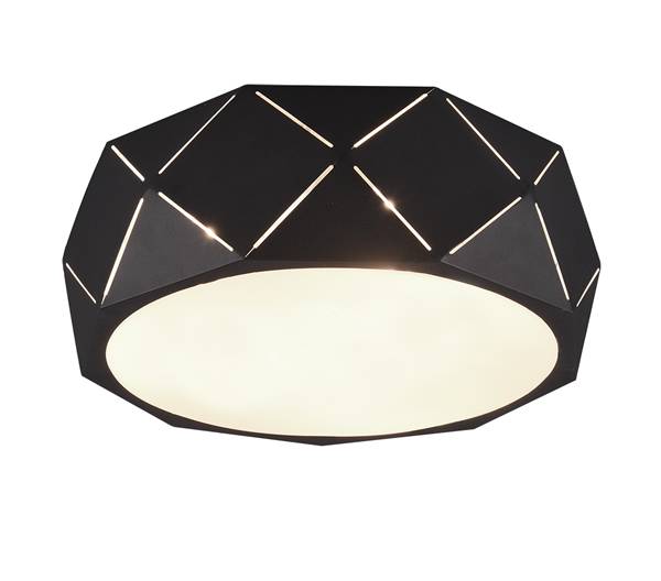 Trio Zandor 603500332 Plafón negro mate