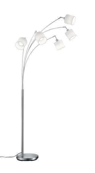 Trio TOMMY R46330501 Pie de salón 5 luces blanco