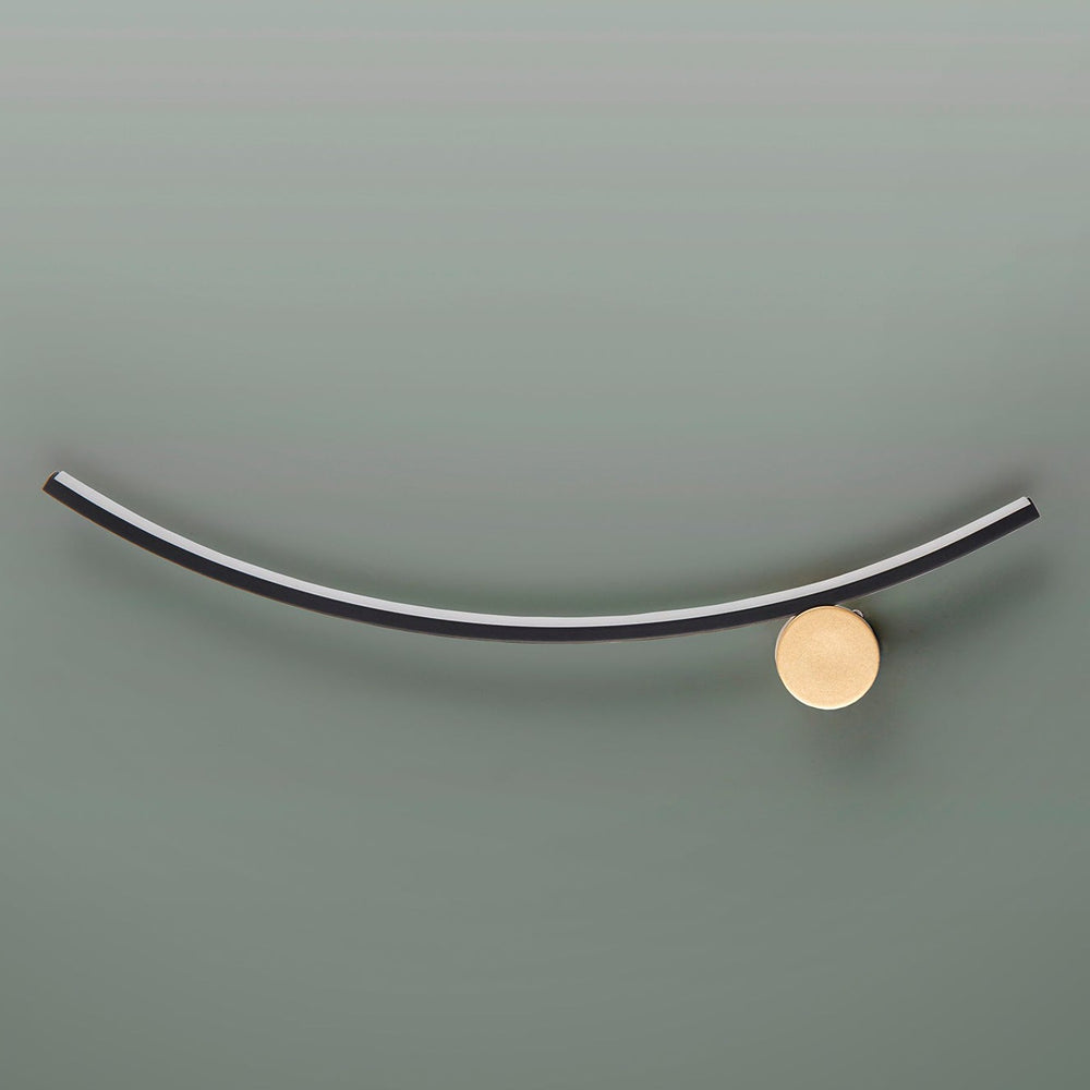 Schuller Smile Wall Lamp black and gold 522744