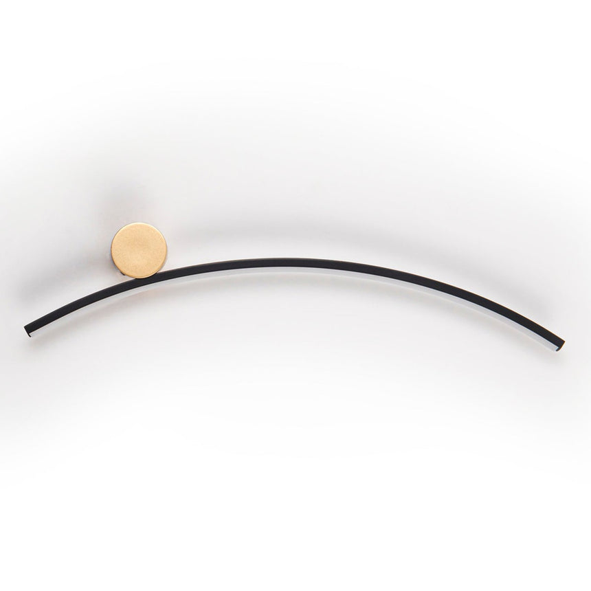 Schuller Smile Wall Lamp black and gold 522744
