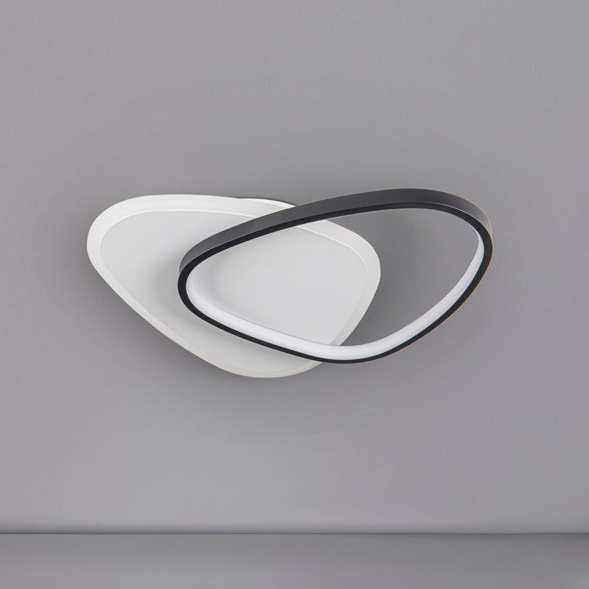 Schuller Romo ceiling lamp black and white 522867