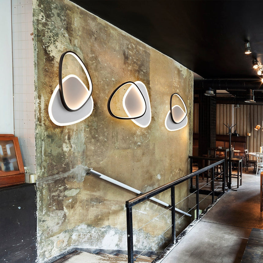 Schuller Romo ceiling lamp black and white 522867