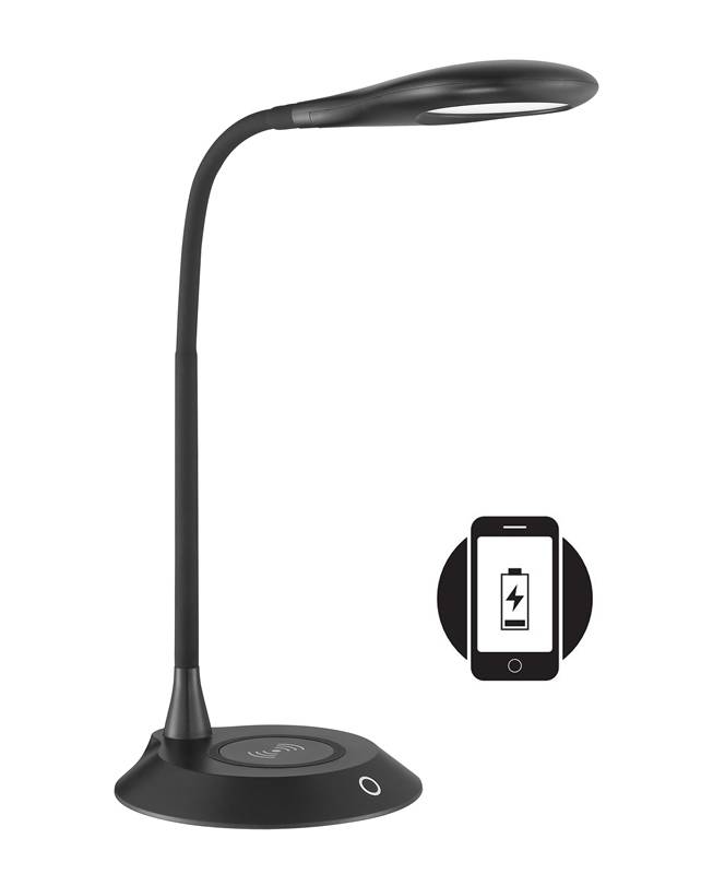 MDC MAGI 578649102 Flexo LED con cargador moviles 5W 500lm Negro