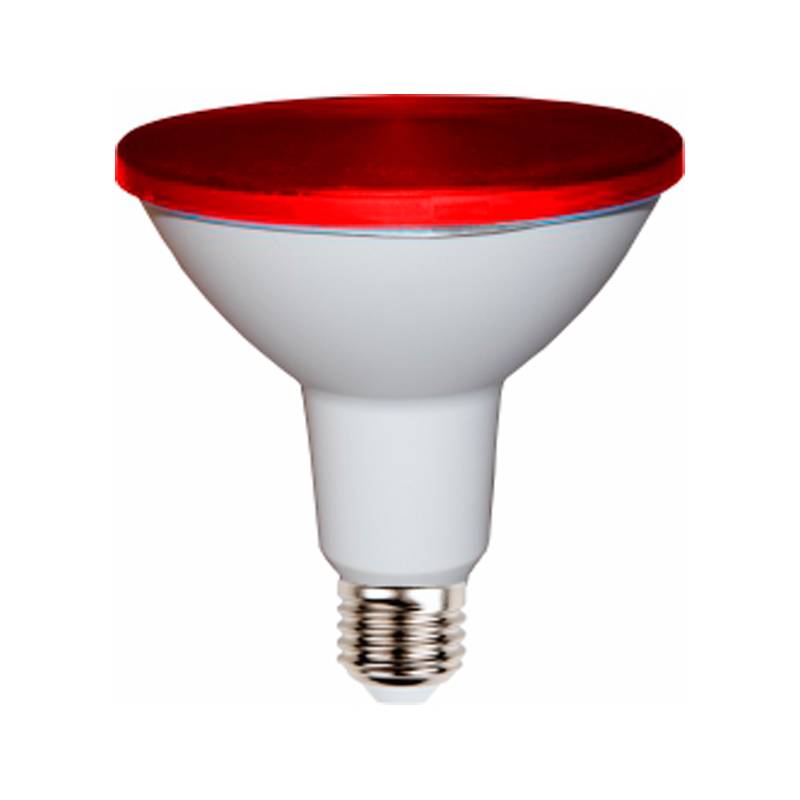 RSR Bombilla LED Termoplástico PAR38 E27 14W Rojo.