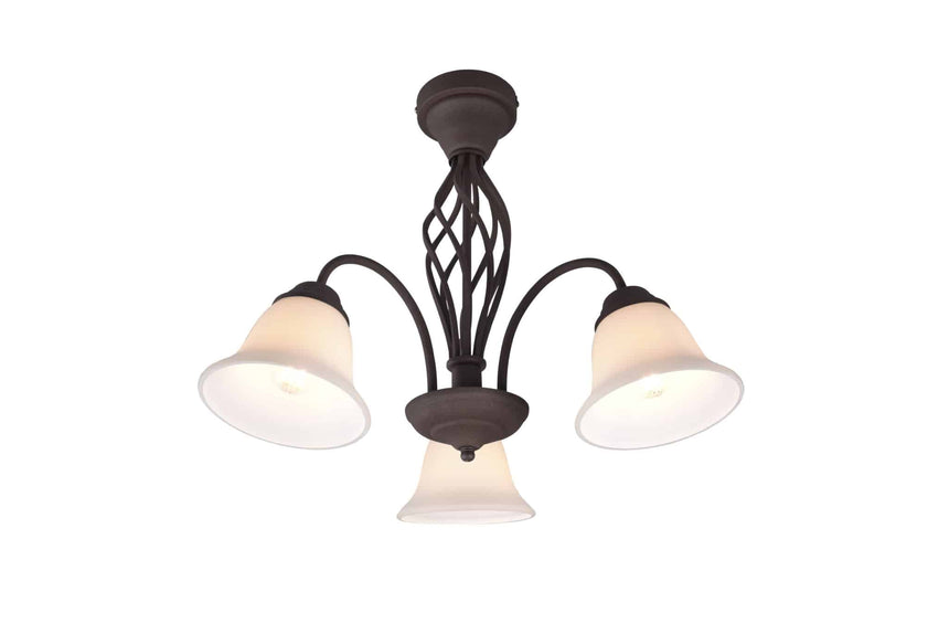 Trio Rustic Metal Ceiling Light 601000324