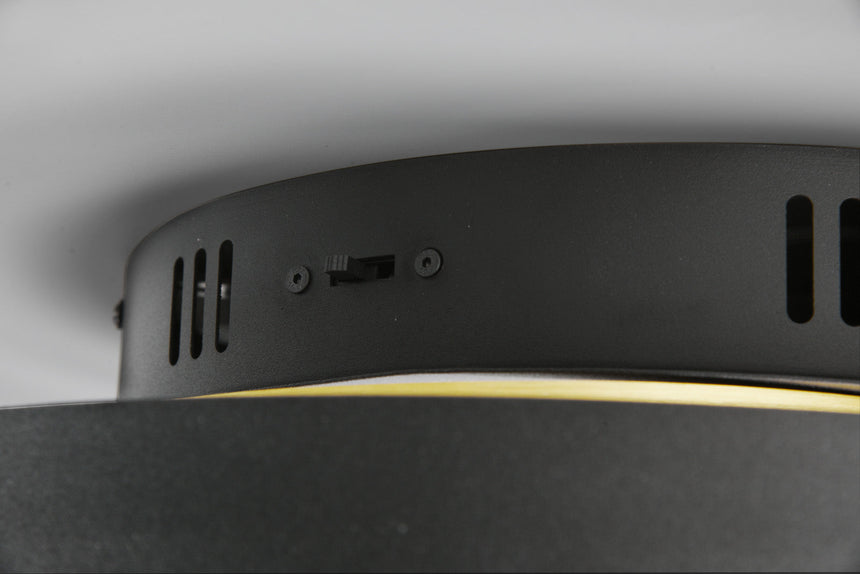 Trio Caya LED ceiling light matt bronze metal 641910208