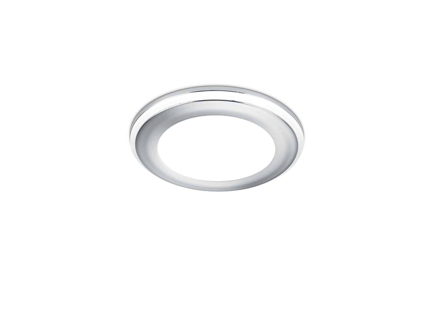 Trio Aura Empotrable LED de plástico cromo 652310106