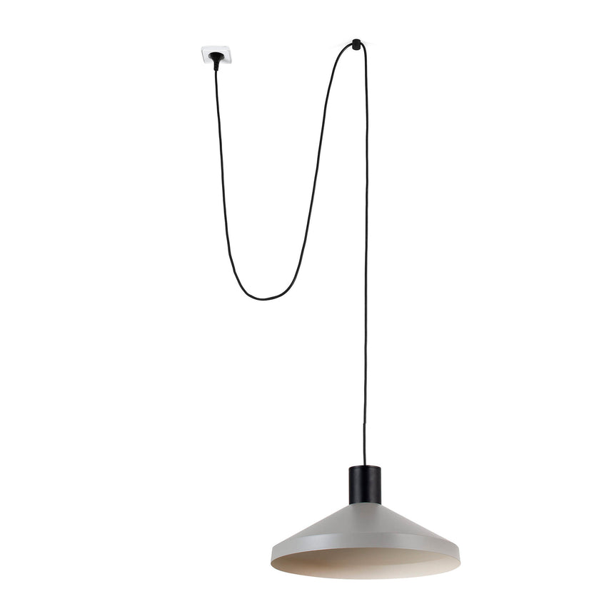 Faro KOMBO 400 Gray pendant lamp with plug 68604-66