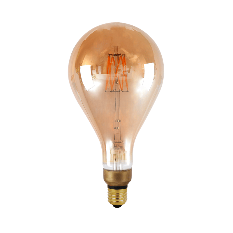Mun Filament 770627 Amber Filament Globe LED Bulb 6W 2300K vintage