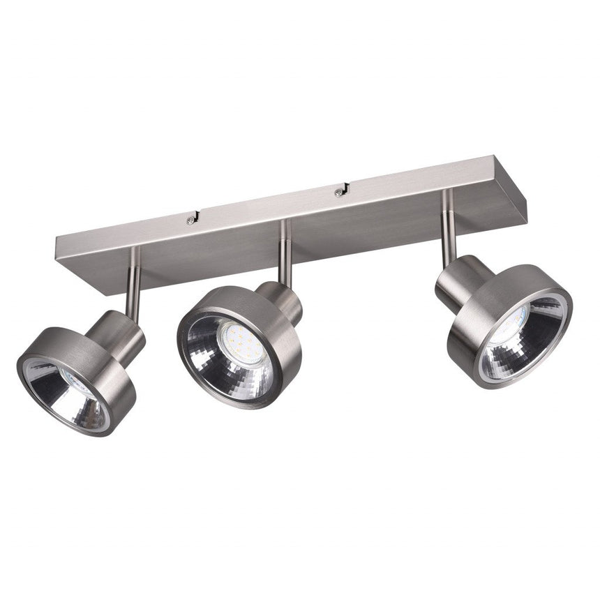 Trio Leon Matte nickel metal spotlight 800700307