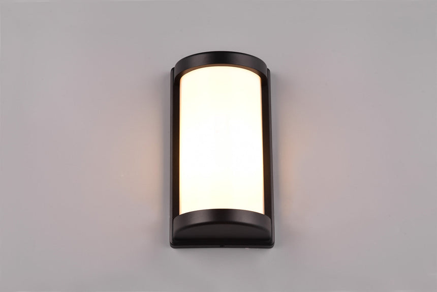 Trio Puelo Wall Lamp cast aluminum black mat R21186132