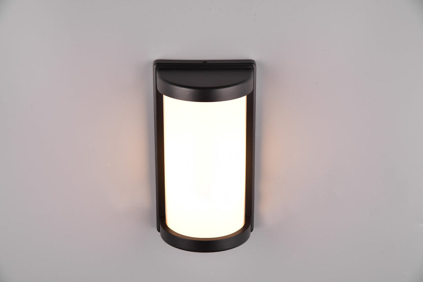 Trio Puelo Wall Lamp cast aluminum black mat R21186132