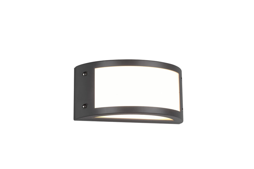 Trio Kendal Aplique de pared exterior LED de plástico antracita R22151142