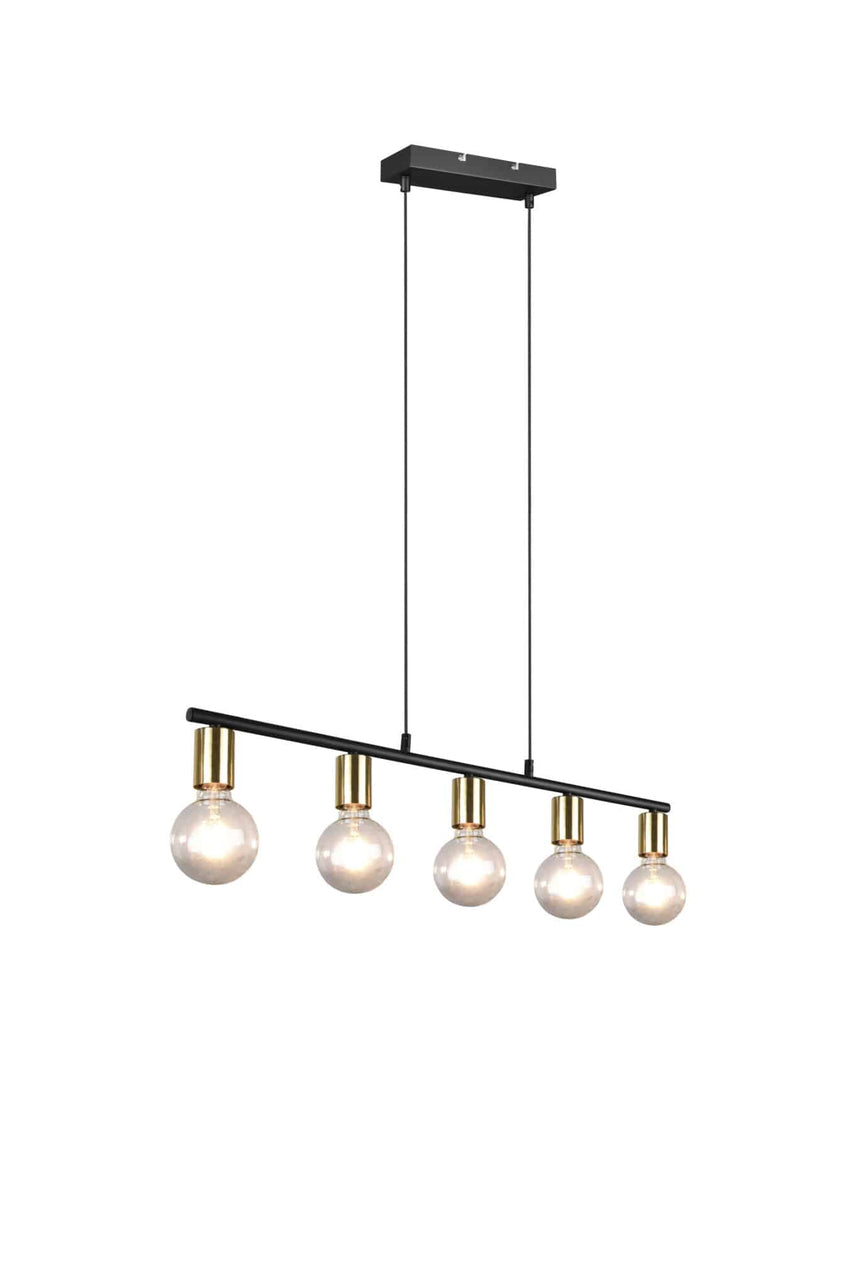 Trio Vannes Lámpara colgante de metal bronce mate R30185008