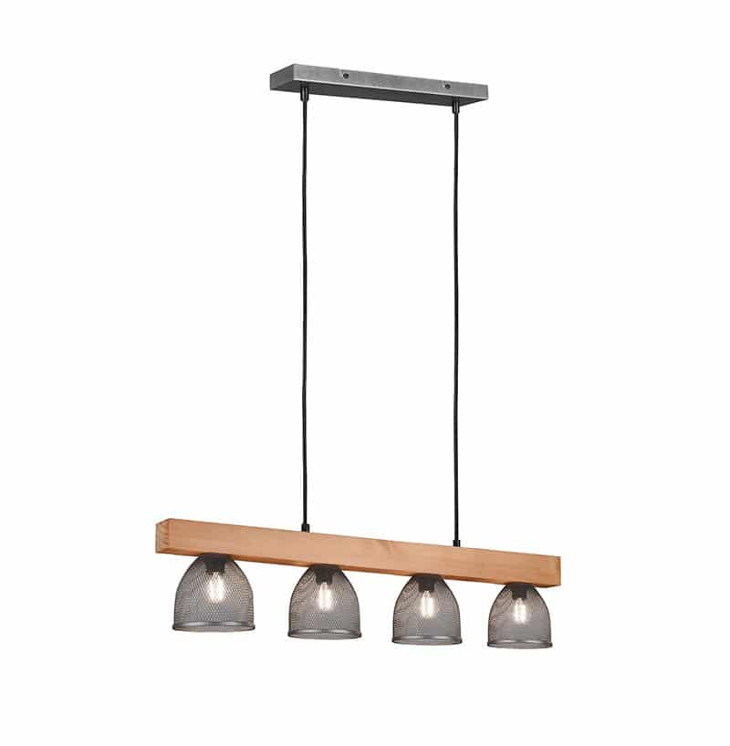 Trio Cestino Antique Nickel Metal Pendant Lamp R30704067