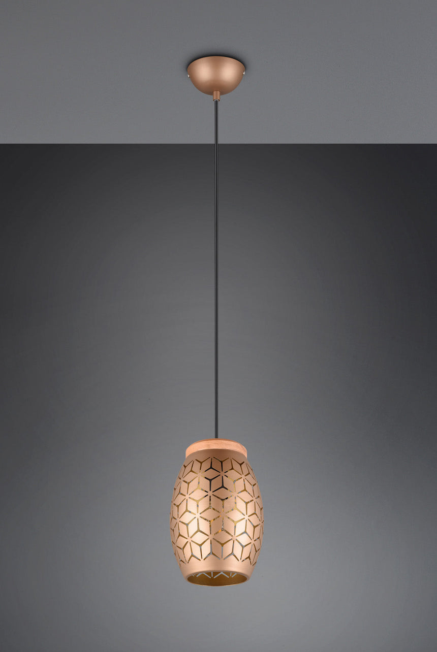Trio Bidar Coffee Metal Pendant Ceiling Lamp R31571065