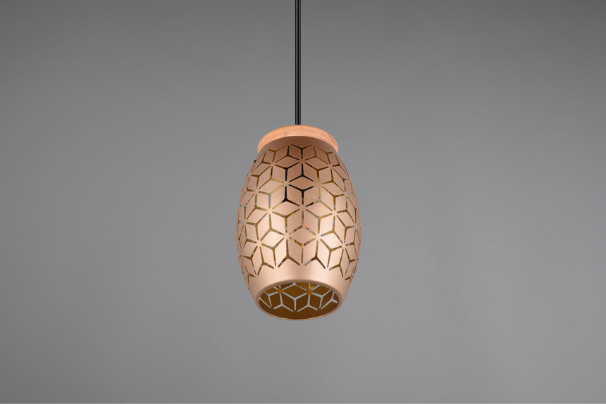 Trio Bidar Coffee Metal Pendant Ceiling Lamp R31571065