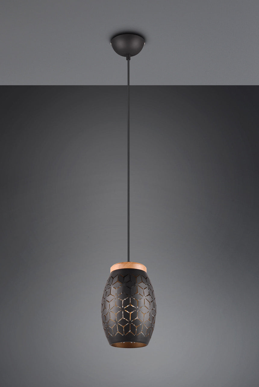 Trio Bidar Lámpara de techo colgante metal dorado R31571080