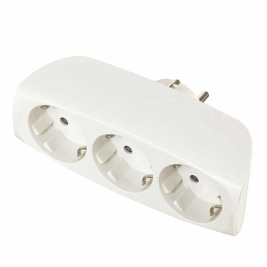 Elektro3 Multiconector enchufe triple R40043