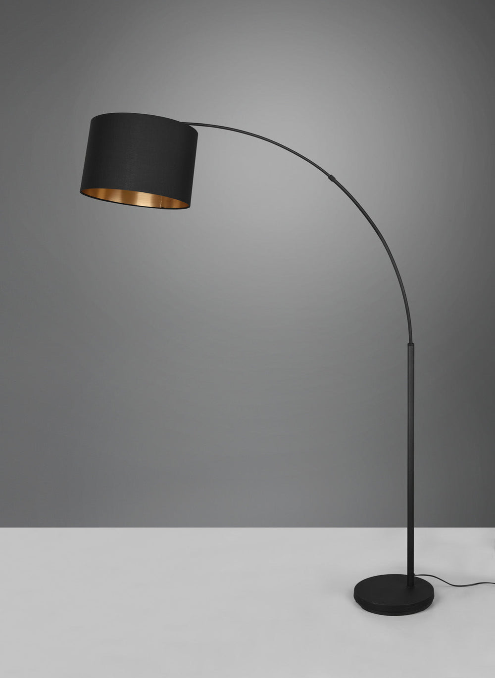 Trio Bolivia Black mat metal floor lamp R40081080