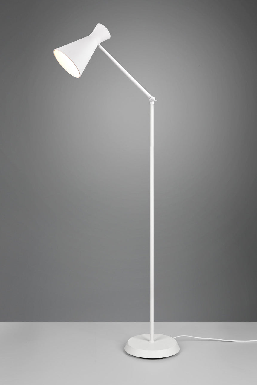 Trio Enzo Floor lamp metal mat white R40781031