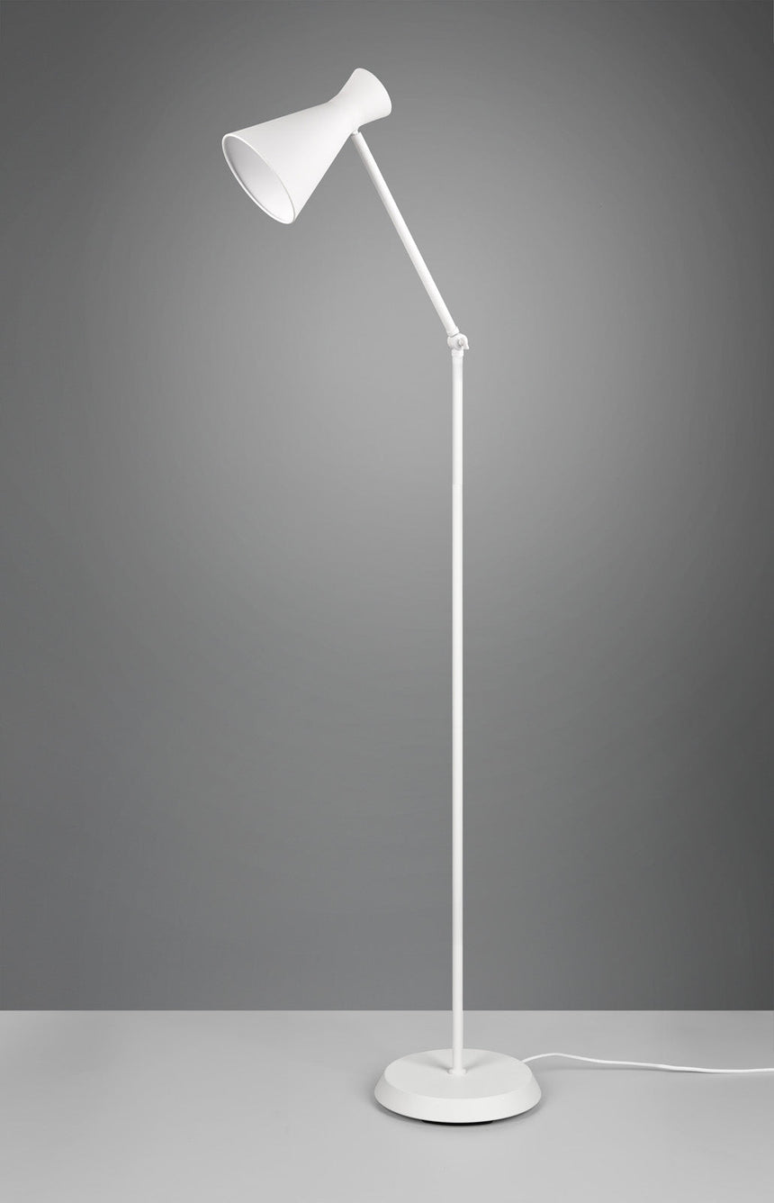 Trio Enzo Floor lamp metal mat white R40781031