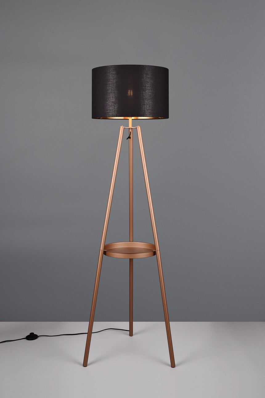 Trio Colette Metal floor lamp coffee R41561065