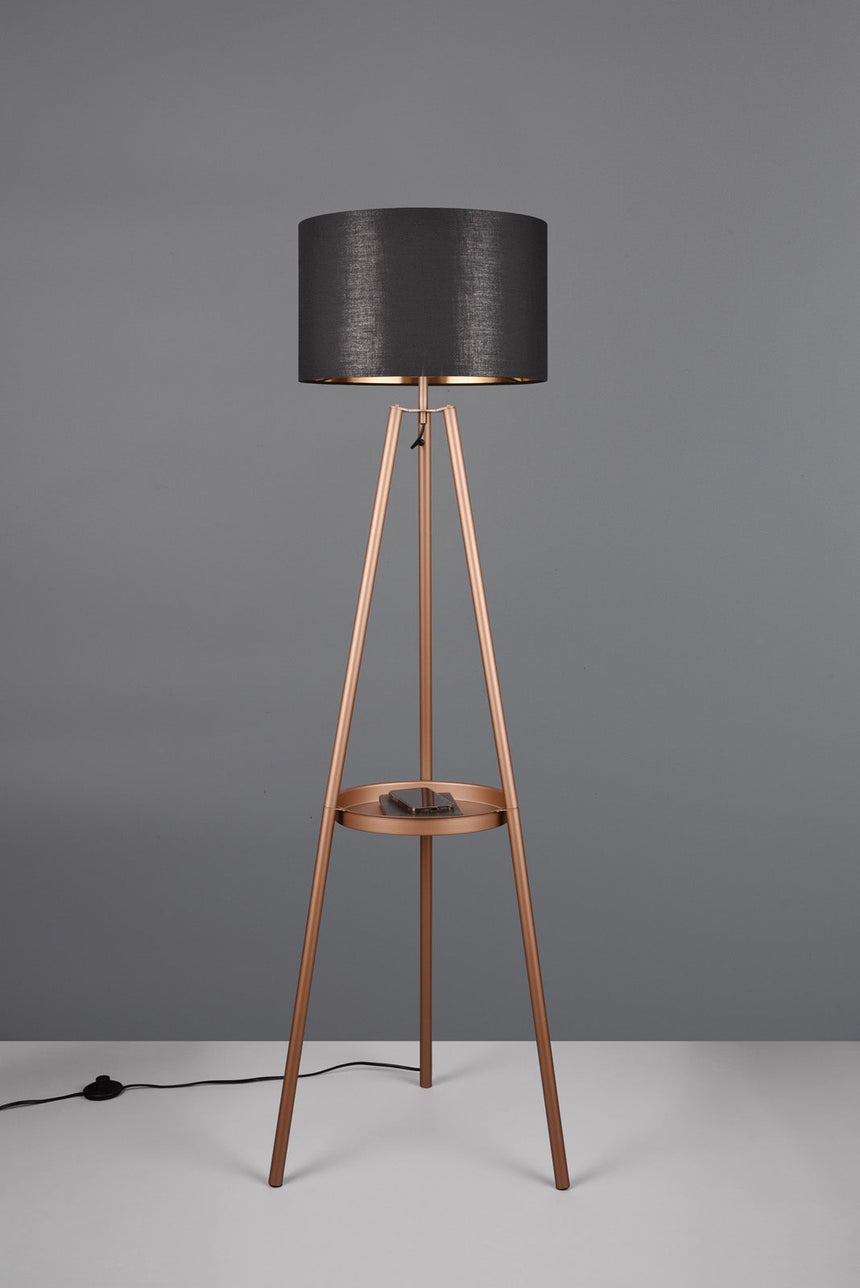 Trio Colette Metal floor lamp coffee R41561065