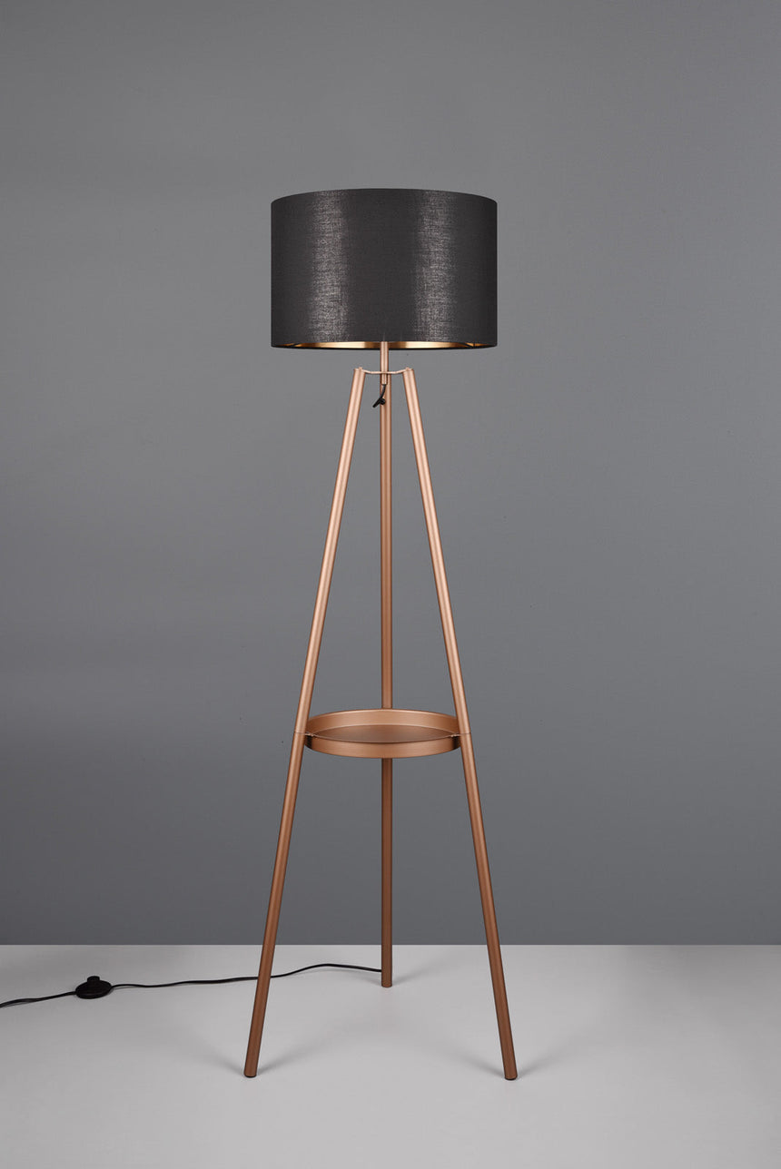Trio Colette Metal floor lamp coffee R41561065