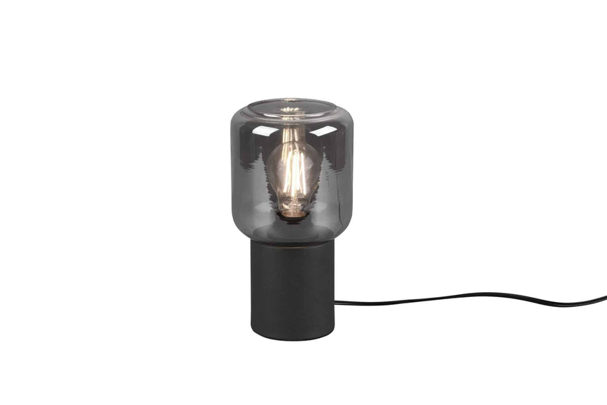 Lámpara de sobremesa Trio Nico negro mate R50591032