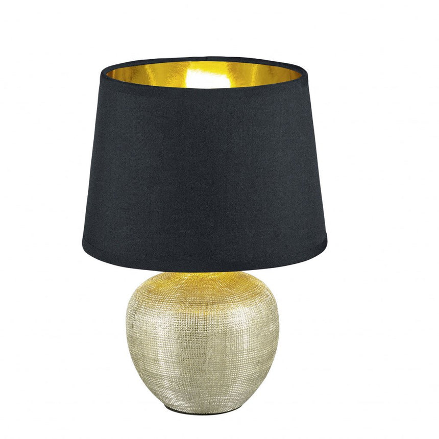 Trio Luxor Ceramic Table Lamp Gold R50621079