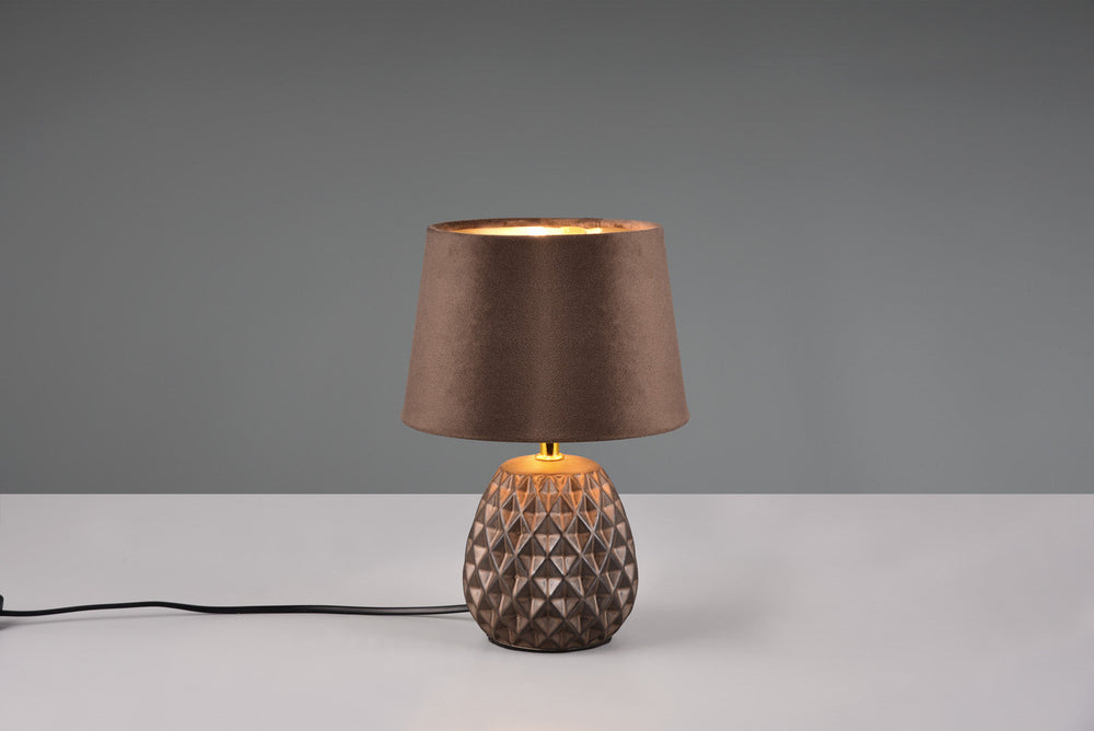 Trio Ariana Brown Ceramic Table Lamp R51531026