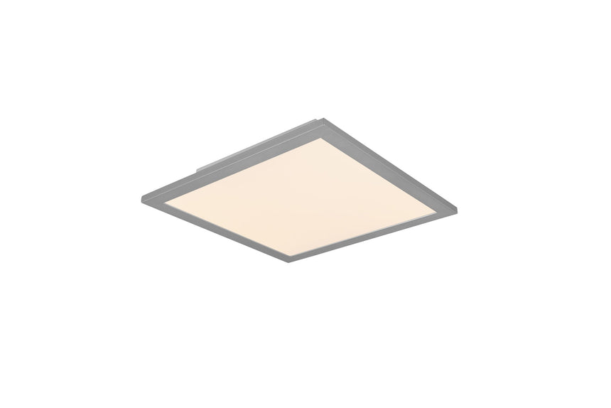 Trio Alpha Titanium metal LED ceiling light R62323087