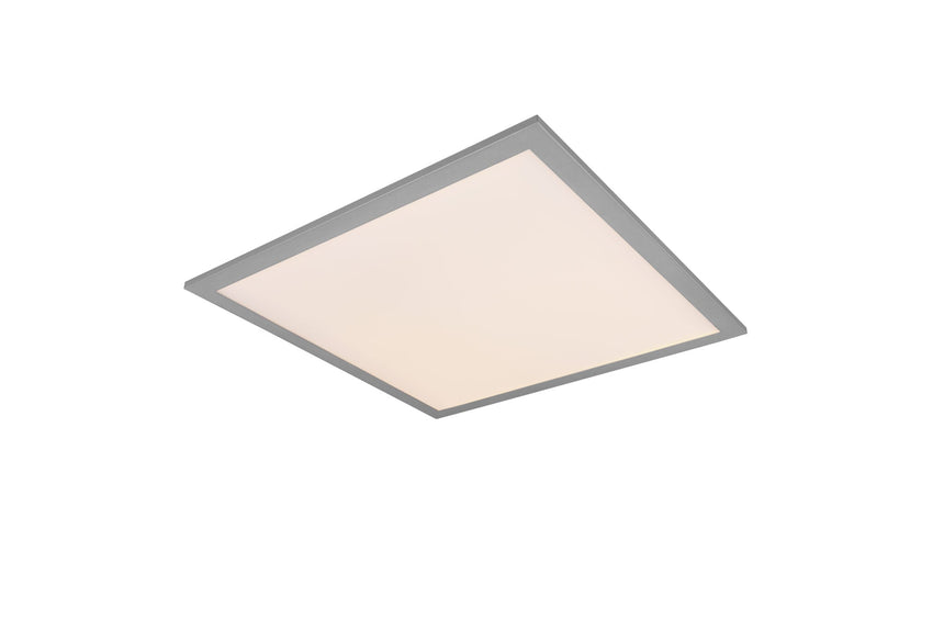 Trio Alpha Titanium metal LED ceiling light R62324587