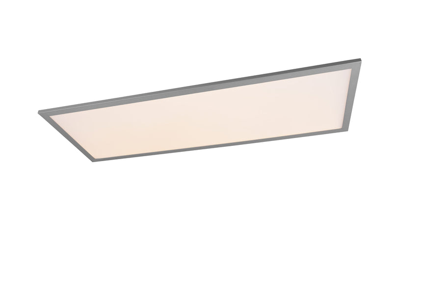 Trio Alpha Titanium metal LED ceiling light R62328087
