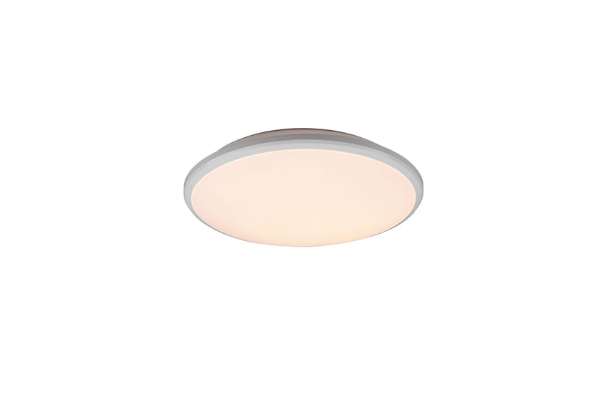 Trio Limbus white mat plastic ceiling light R67021131